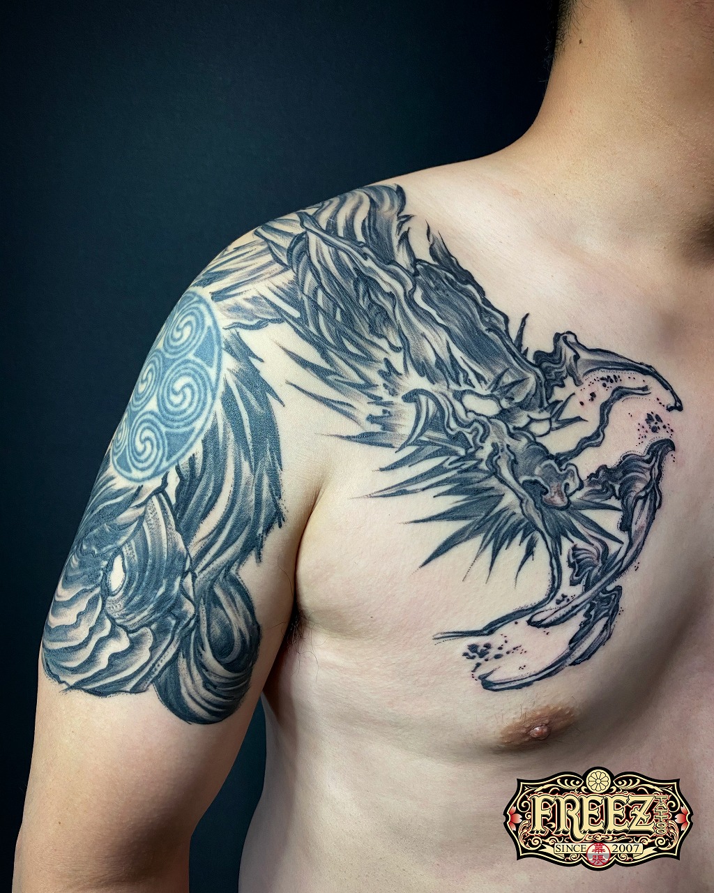 龍、墨絵のタトゥーtattoo【千葉幕張刺青irezumi】 | 千葉 龍、墨絵のタトゥーtattoo【千葉幕張刺青irezumi】 | 千葉